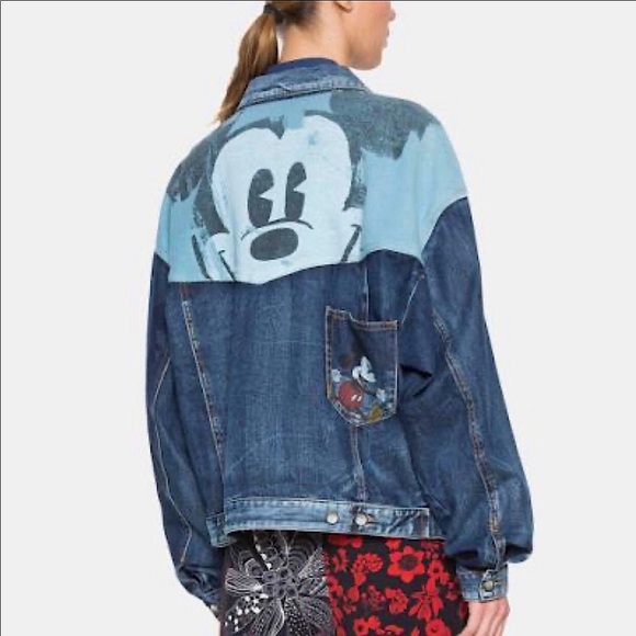 Desigual Disney Jean jacket NWT - Picture 4 of 16